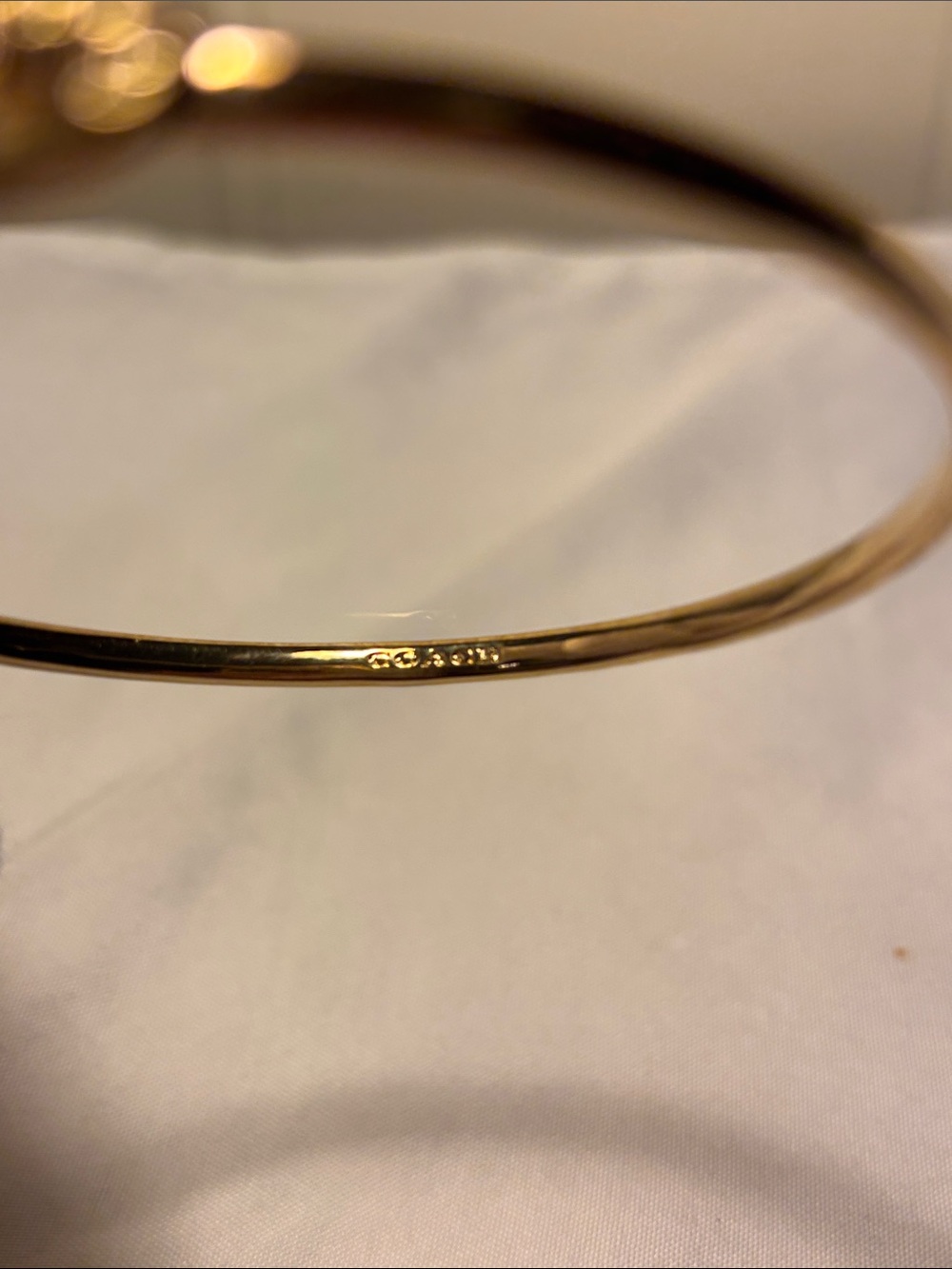 EUC COACH Horse & Carriage Gold-Tone Bangle Bracelet Trio Set - FULL SET! - Picture 6 of 16